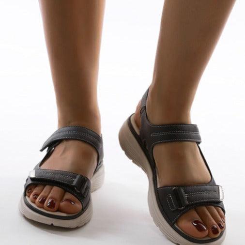 W&W Mode | Lässige Sandalen Mit Gurtverschluss