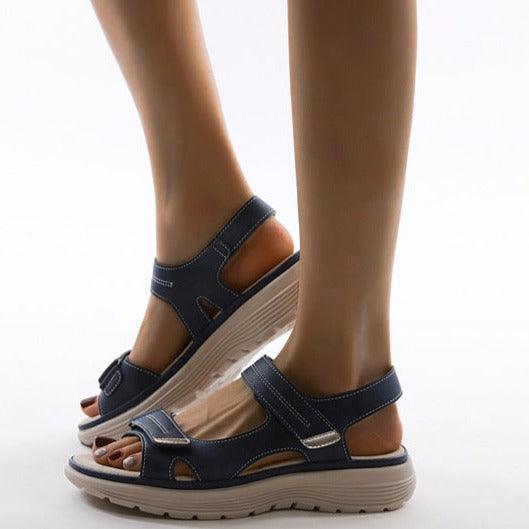 W&W Mode | Lässige Sandalen Mit Gurtverschluss