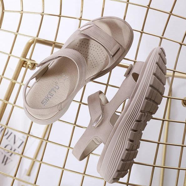 WW | Lässige Sandalen Mit Gurtverschluss