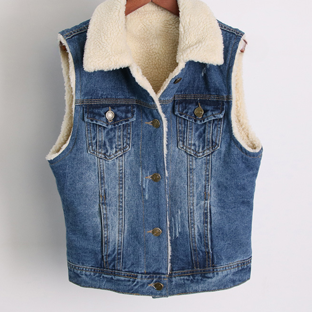 WW | Elegante Jeansweste Für Damen