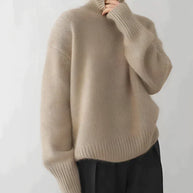 WW | Cashmere-Pullover Mit Rollkragen