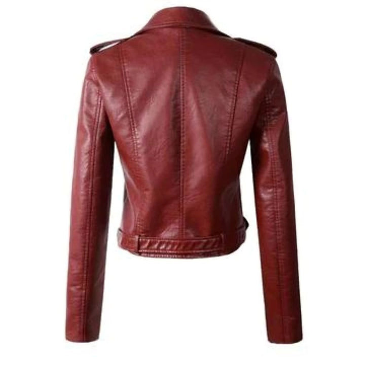 W&W Mode | Elegante Lederjacke : Modern Woman 2024
