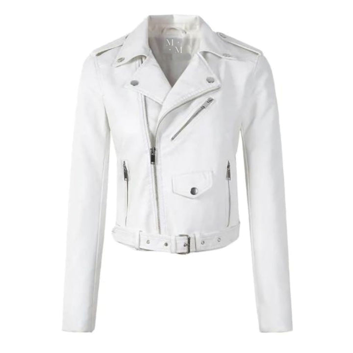 W&W Mode | Elegante Lederjacke : Modern Woman 2024