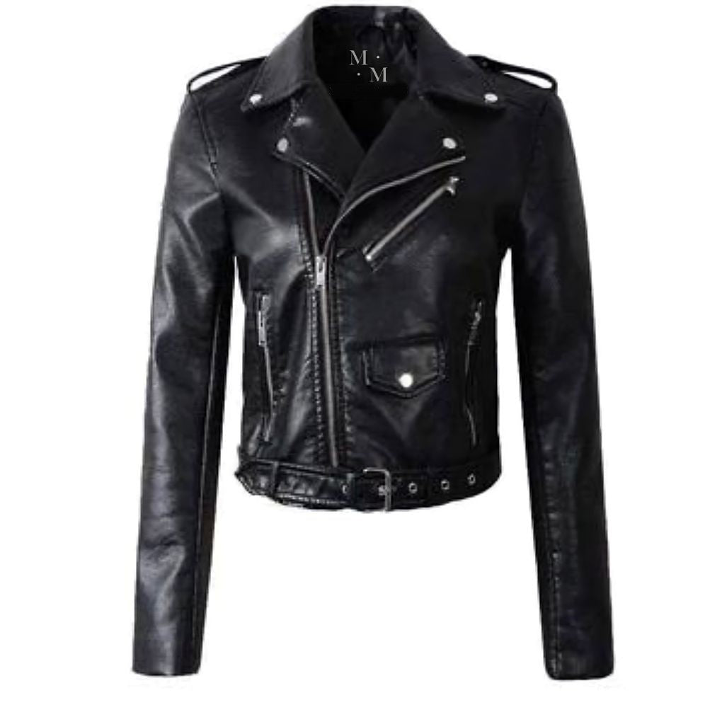 W&W Mode | Elegante Lederjacke : Modern Woman 2024