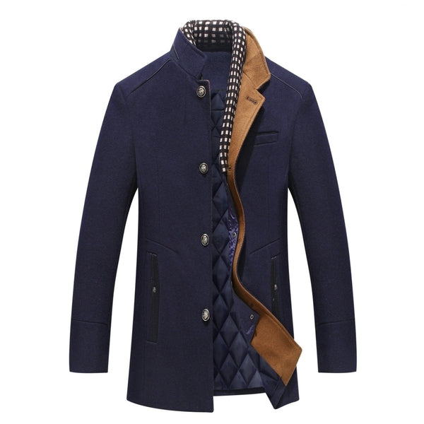 W&W Mode Wintermantel Wollmantel