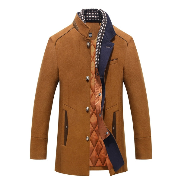 W&W Mode Wintermantel Wollmantel