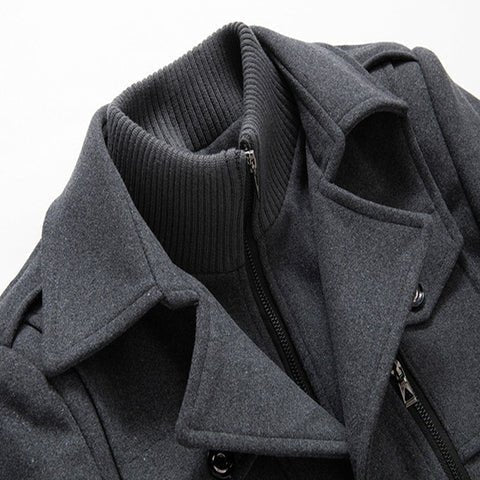 W&W Mode | Lange elegante Herrenjacke