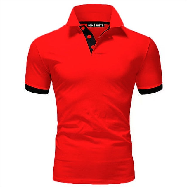WW | Herren Freizeit Sommer Golf Poloshirt