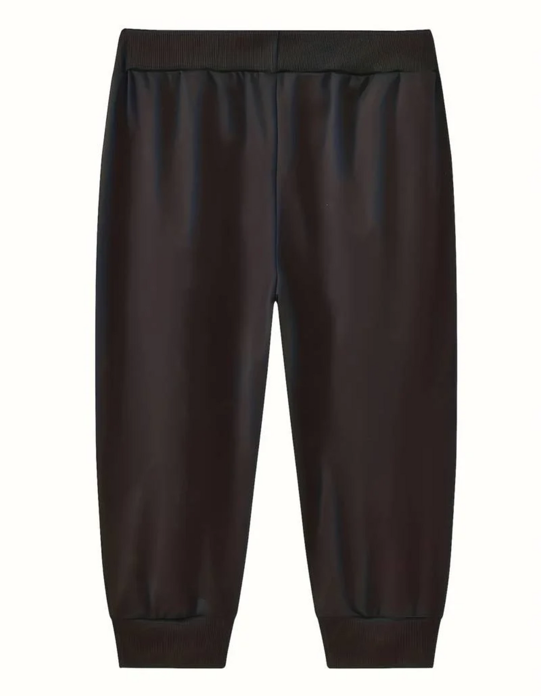 W&W Mode | Herren 3/4 Jogginghose Schwarz