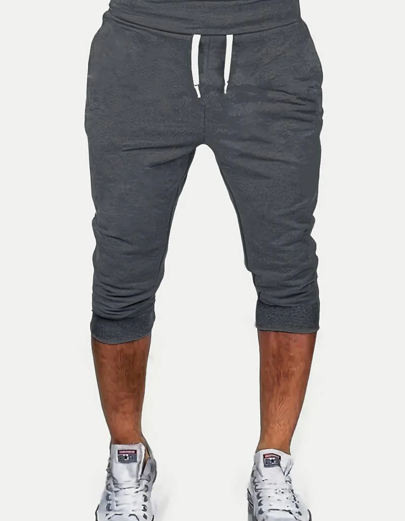 WW | Herren 3/4 Jogginghose Schwarz