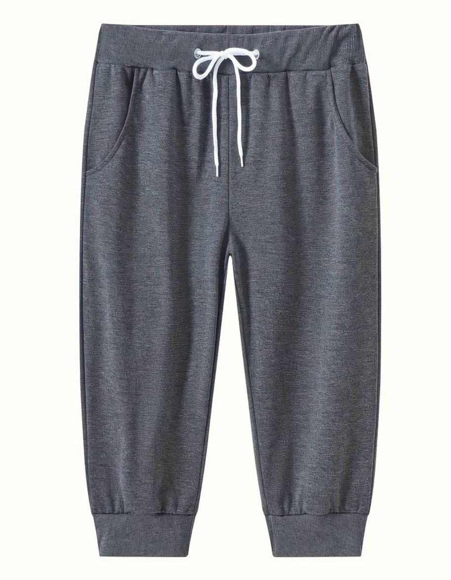 WW | Herren 3/4 Jogginghose Schwarz