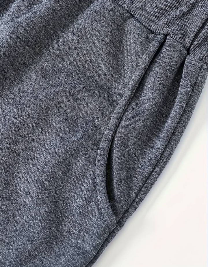 W&W Mode | Herren 3/4 Jogginghose Schwarz