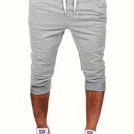 WW | Herren 3/4 Jogginghose Schwarz