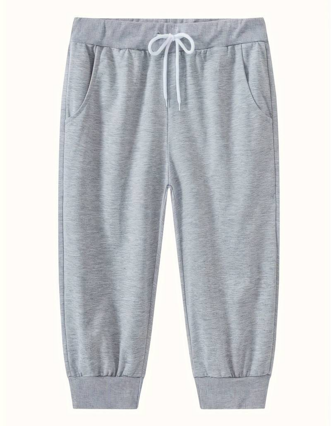 W&W Mode | Herren 3/4 Jogginghose Schwarz