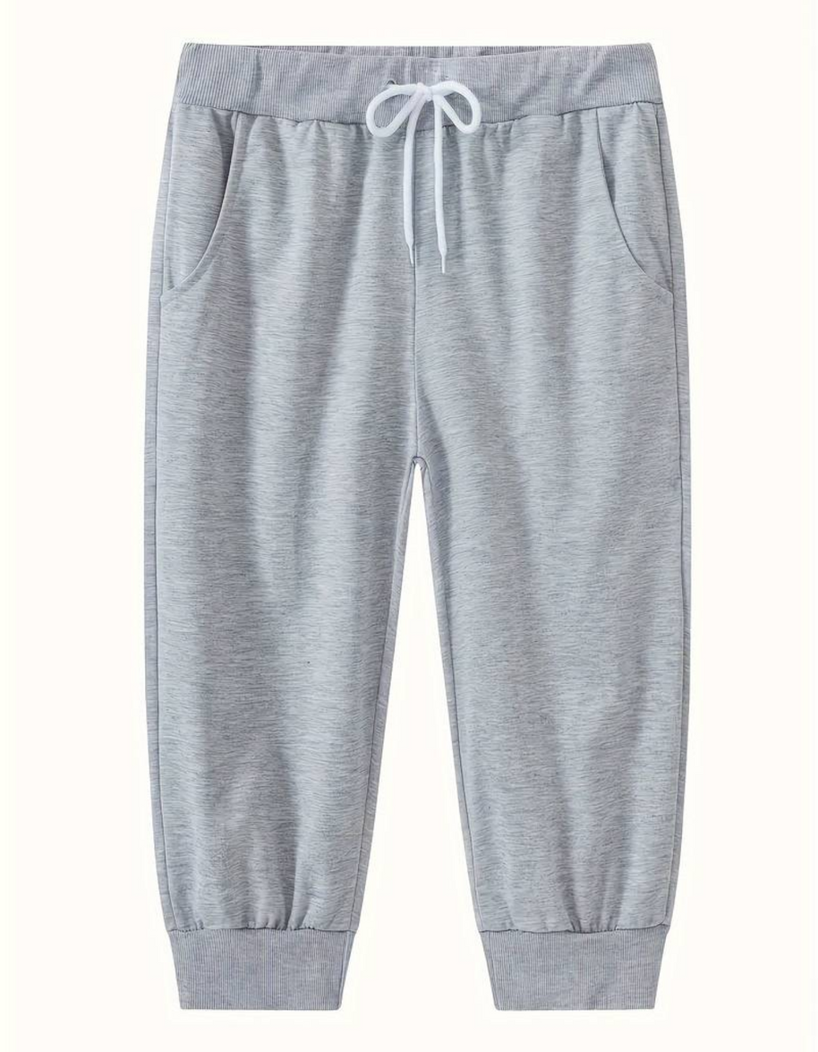 WW | Herren 3/4 Jogginghose Schwarz