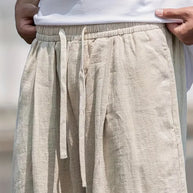 WW | Baggy Leinenhose Luftige Sommerhose Mit Weichem Tragekomfort