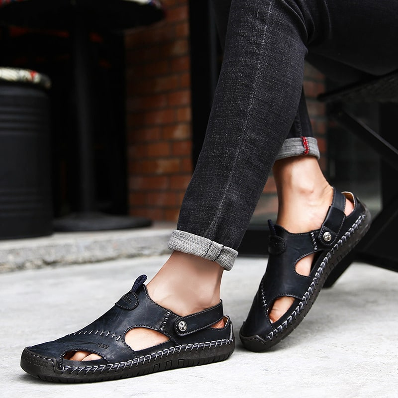 W&W Mode | Bequeme Sandalen mit Verstellbarem Riemen und Rutschfester Sohle