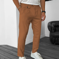 WW | Herren Bequeme Hose Schwarz