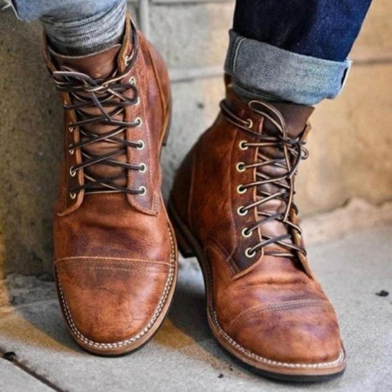 WW | Herren Braun Stiefeletten Boots