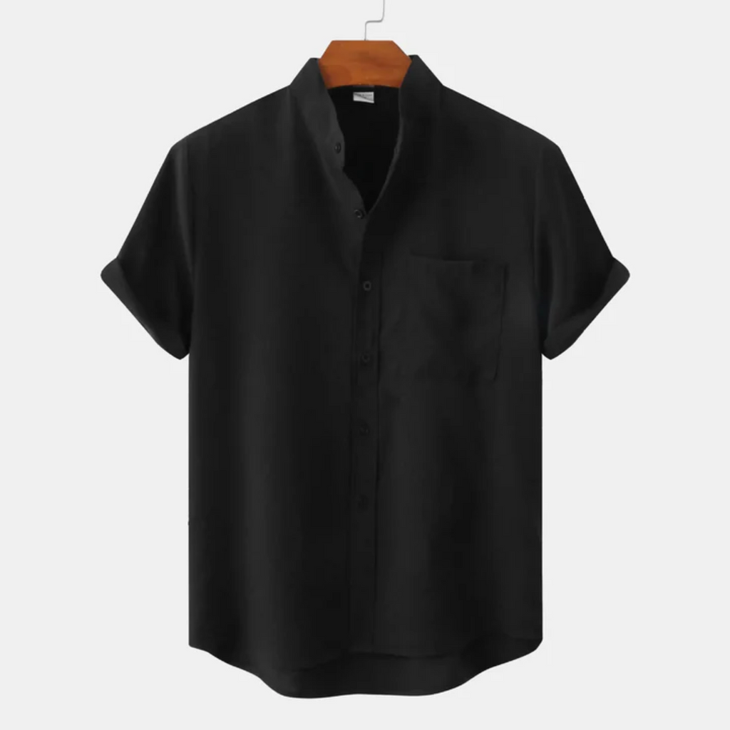 WW | Herren Button-Down Kurzarm Hemd