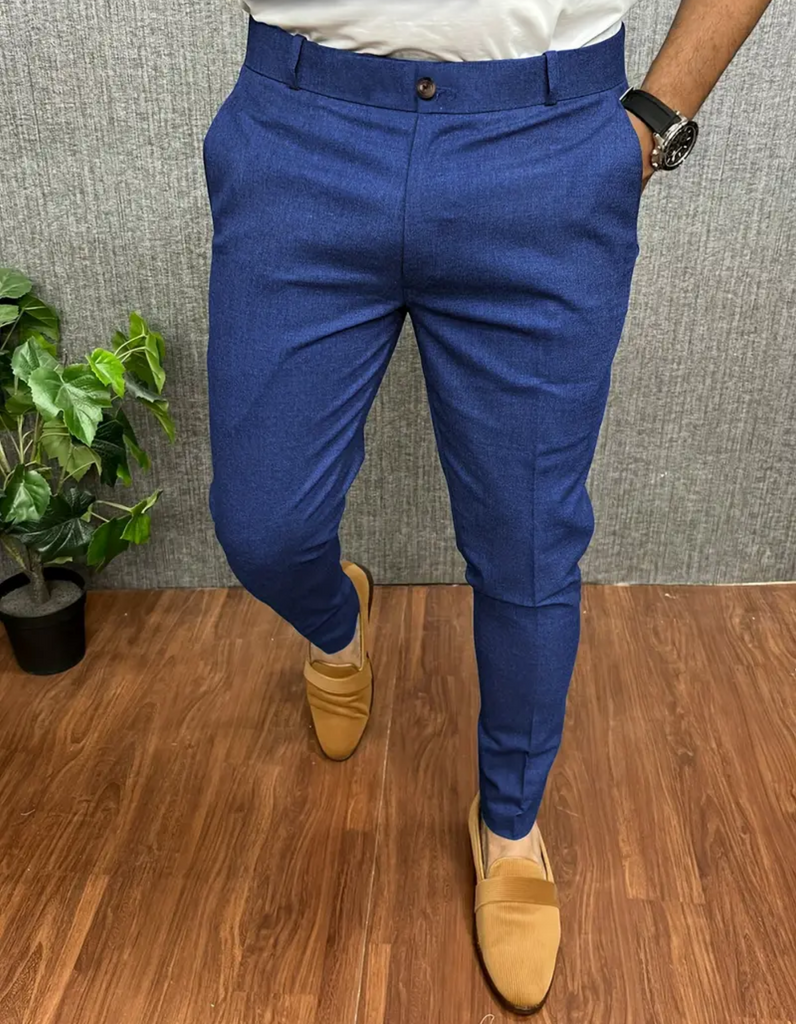 WW | Herren Chinohose Schwarz Stoffhose