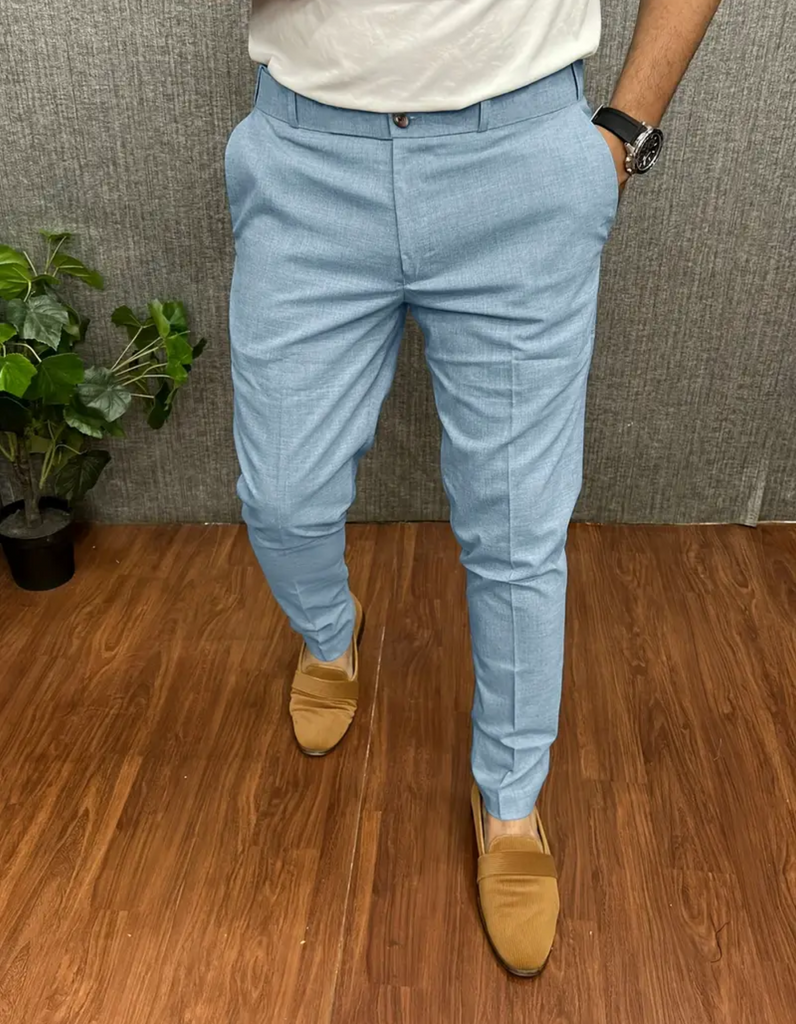 WW | Herren Chinohose Schwarz Stoffhose