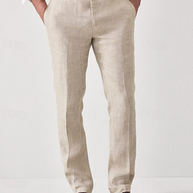 WW | Herren Chino Hose Schwarze Stoffhose