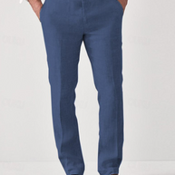 WW | Herren Chino Hose Schwarze Stoffhose