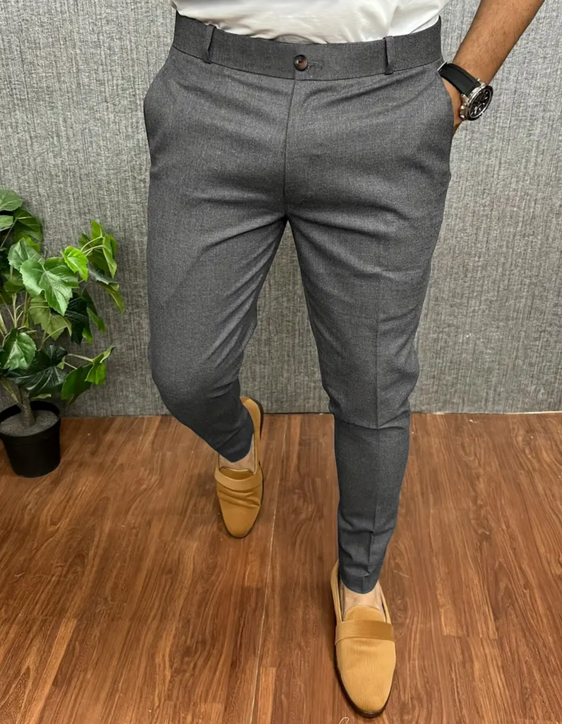 WW | Herren Chinohose Schwarz Stoffhose