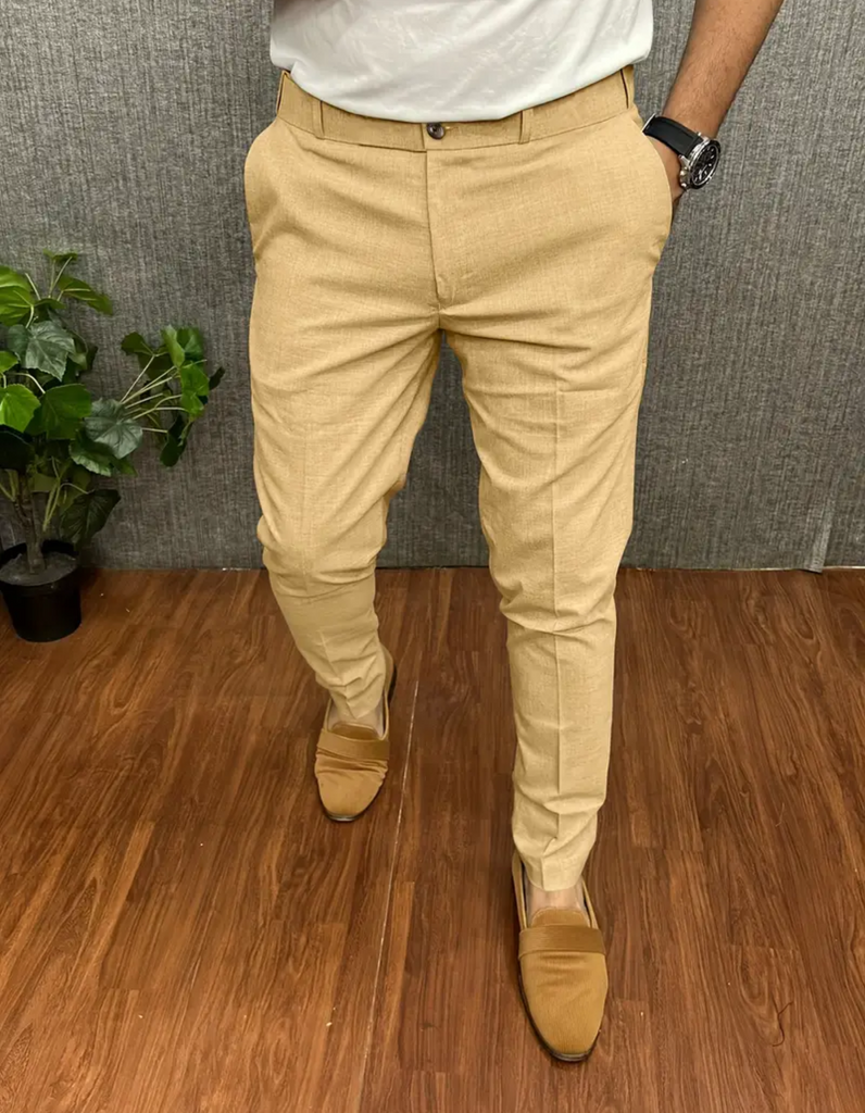 WW | Herren Chinohose Schwarz Stoffhose