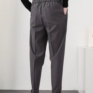 WW | Herren High Waist Hose Weiß Stoffhose