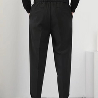 WW | Herren High Waist Hose Weiß Stoffhose