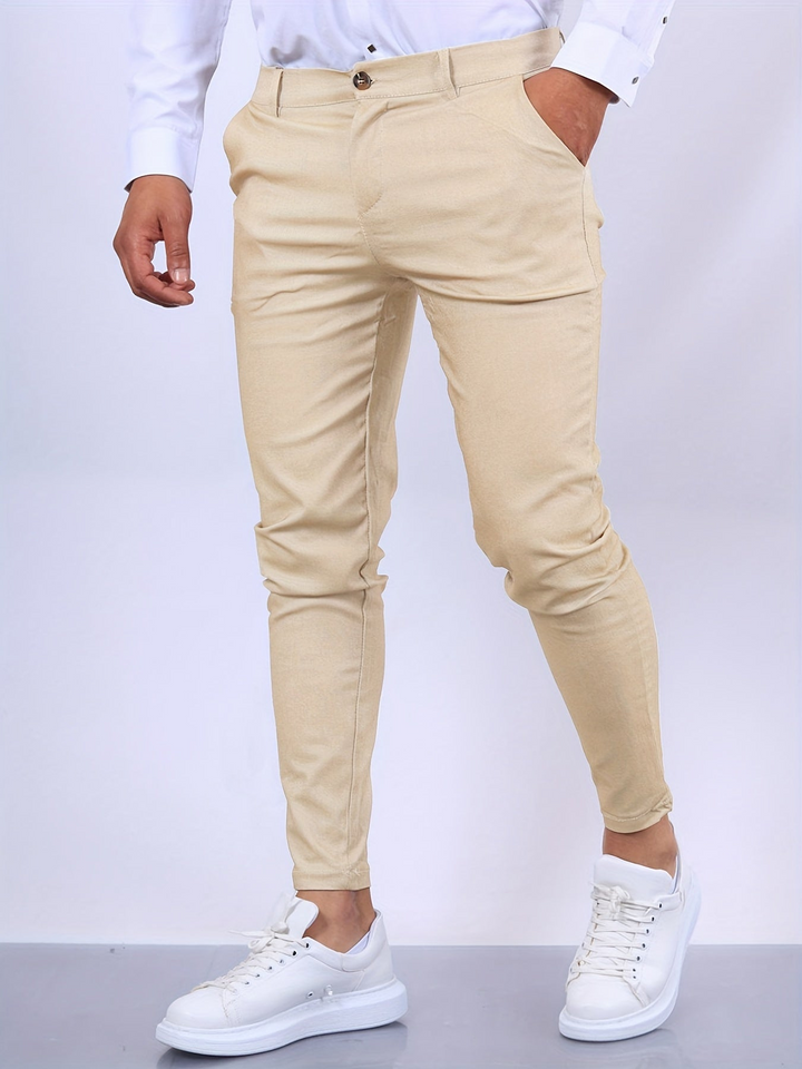 W&W Mode | Herren Slim Fit Freizeithose Modisch