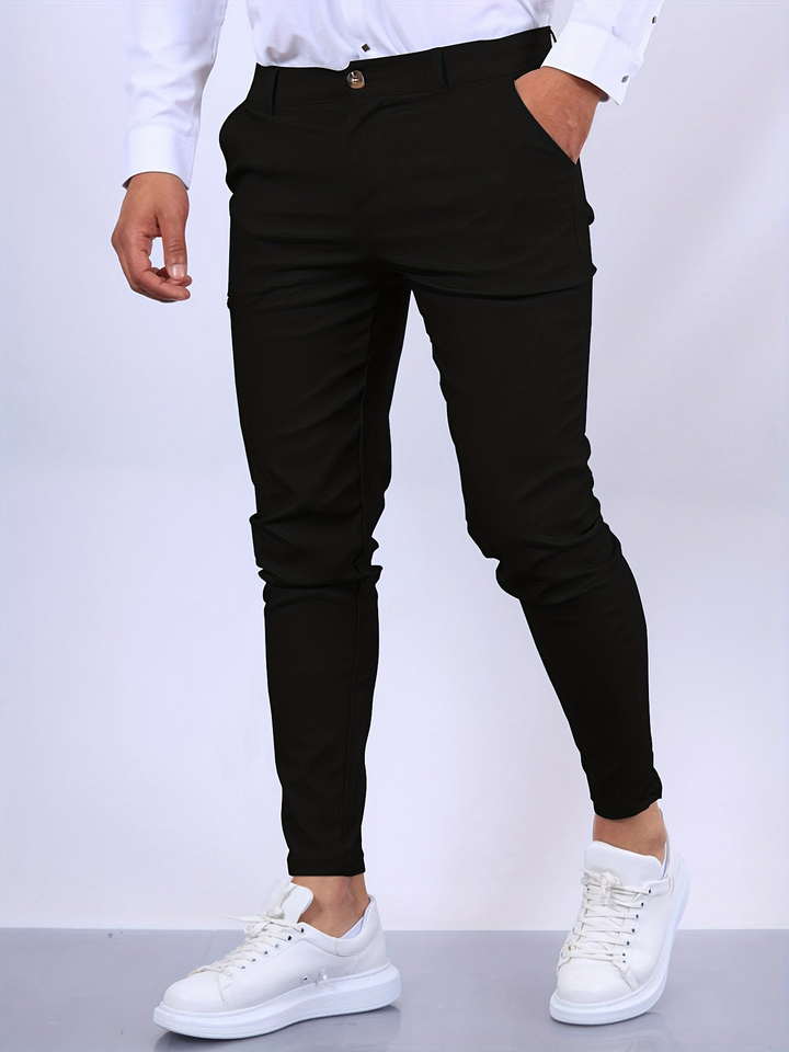 W&W Mode | Herren Slim Fit Freizeithose Modisch