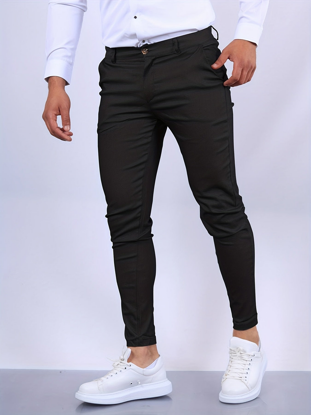 W&W Mode | Herren Slim Fit Freizeithose Modisch