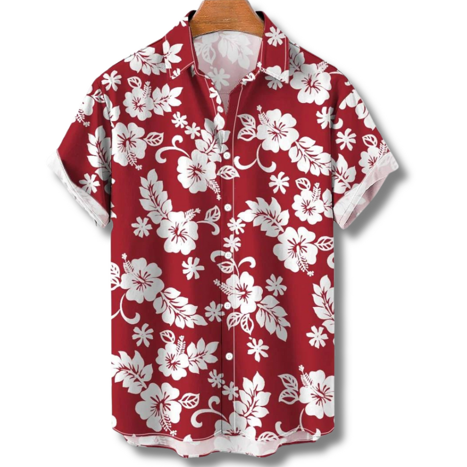 WW | Herren Hawaii Hemd Kurzarm