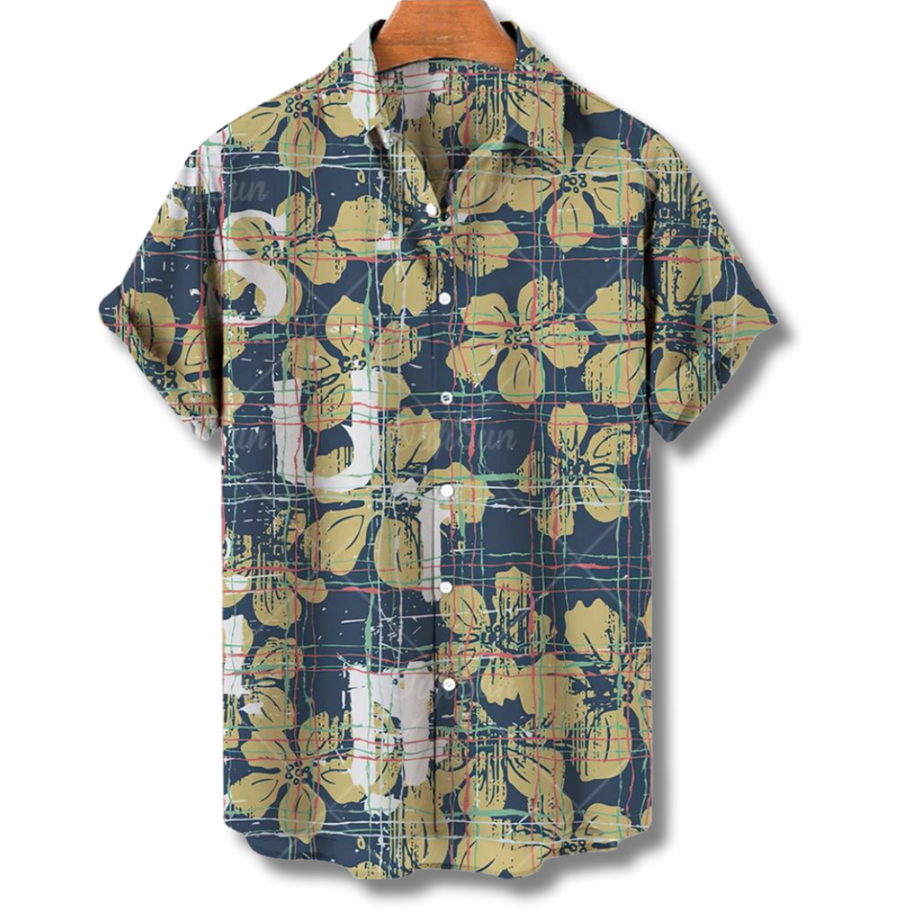 WW | Herren Hawaii Hemd Kurzarm