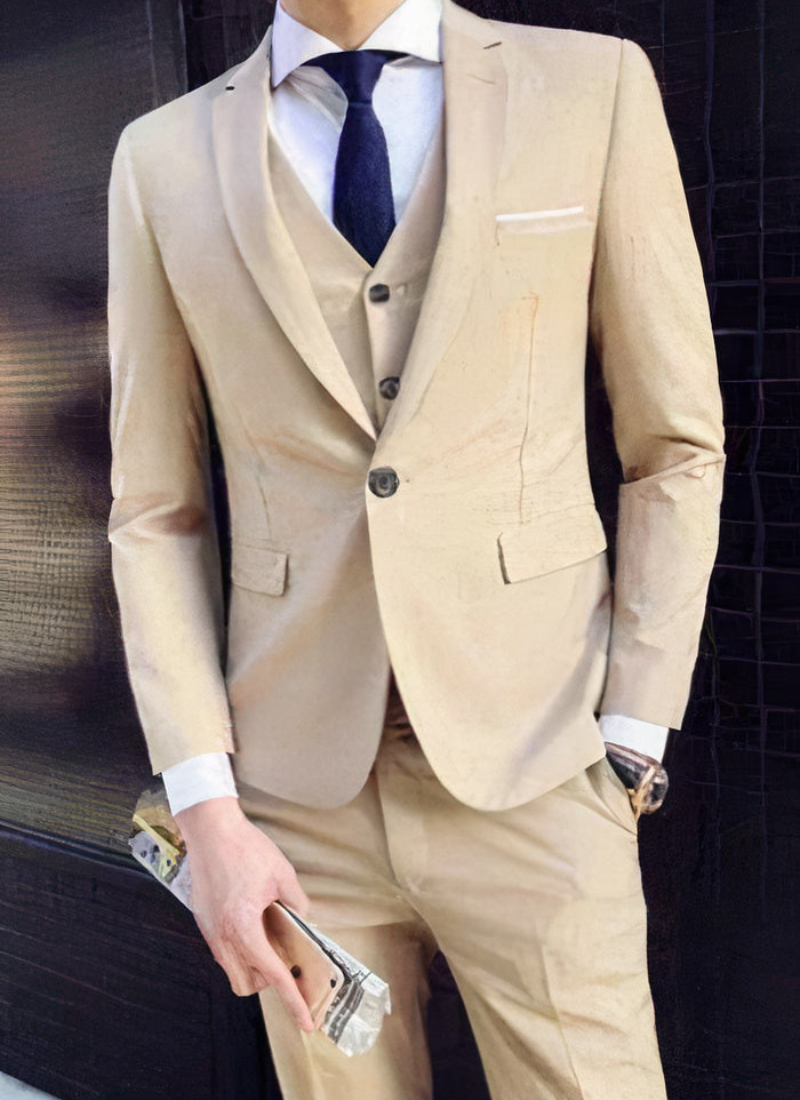 WW | Herren Hochzeit Anzug Komplett Set