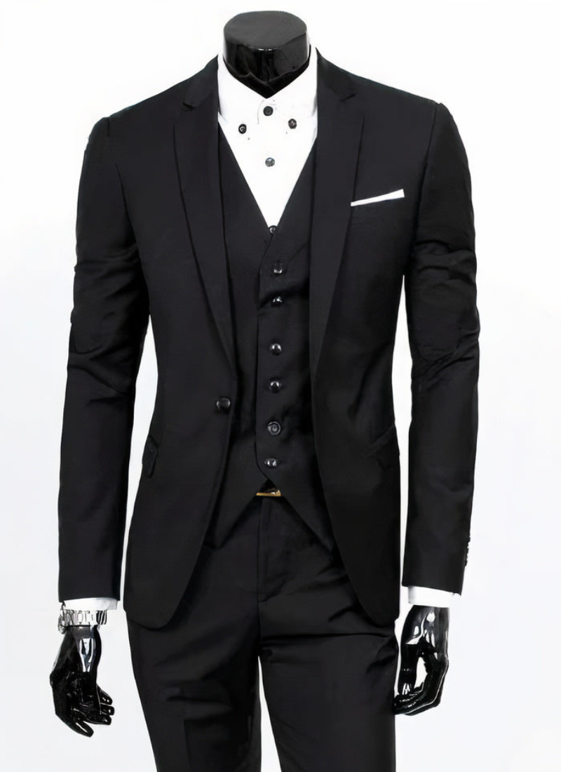 W&W Mode | Herren Hochzeit Anzug Komplett Set