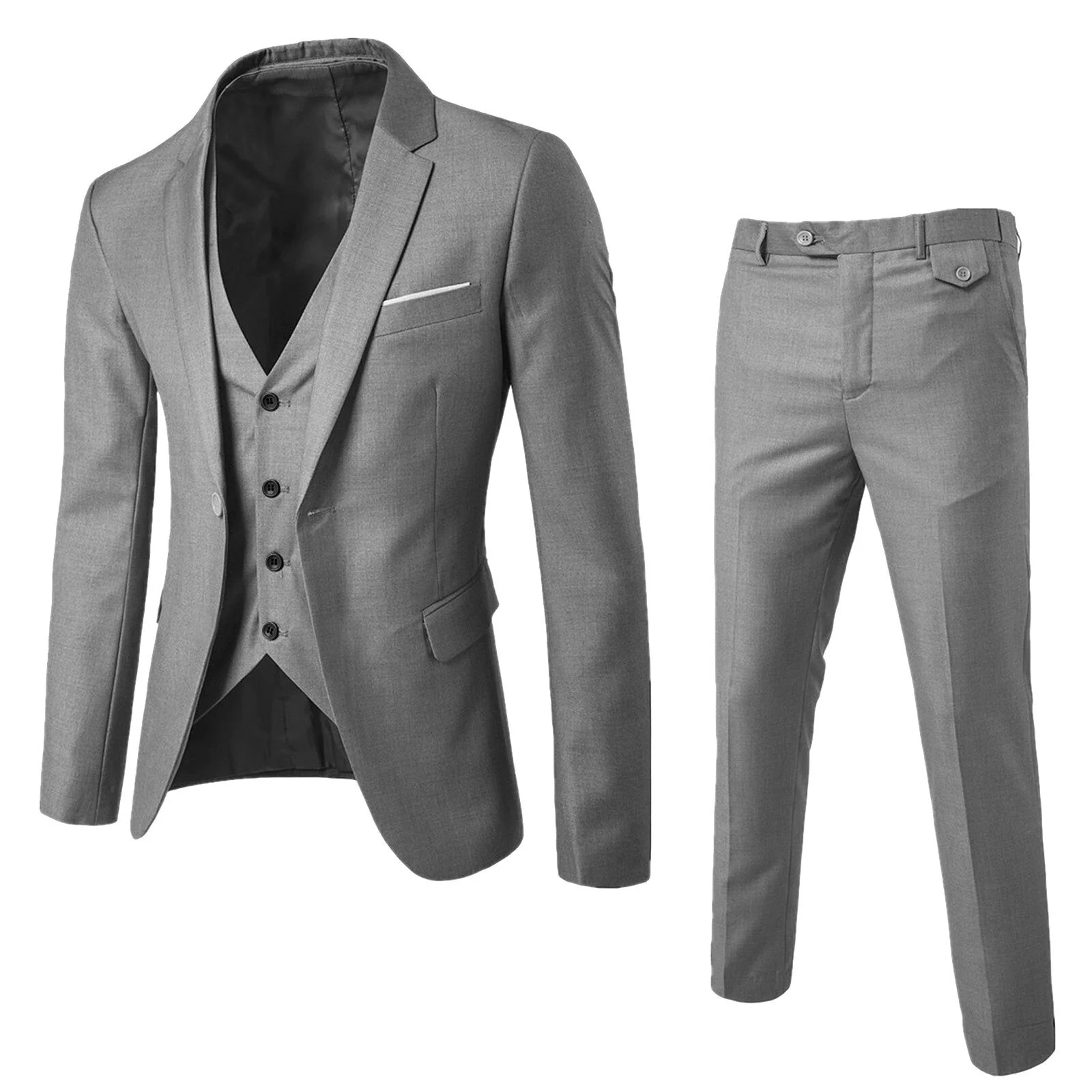 WW | Herren Hochzeits Anzug Komplette Outfit
