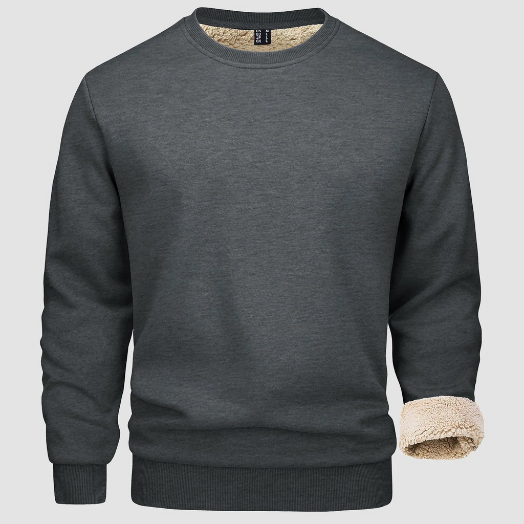 WW | Herren Langarm Sweatshirt Schwarze