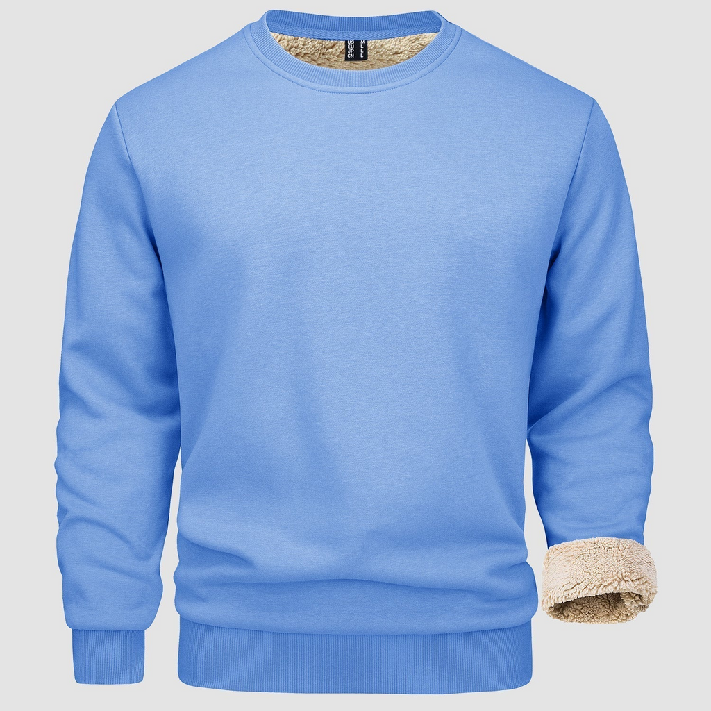 WW | Herren Langarm Sweatshirt Schwarze