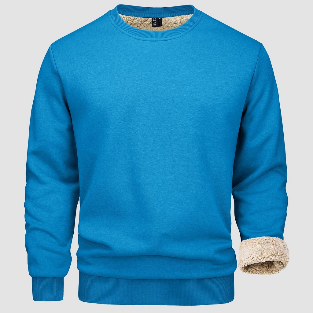 WW | Herren Langarm Sweatshirt Schwarze
