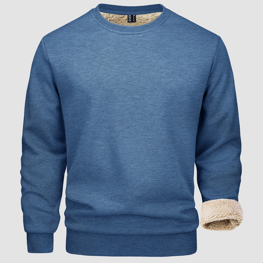 WW | Herren Langarm Sweatshirt Schwarze