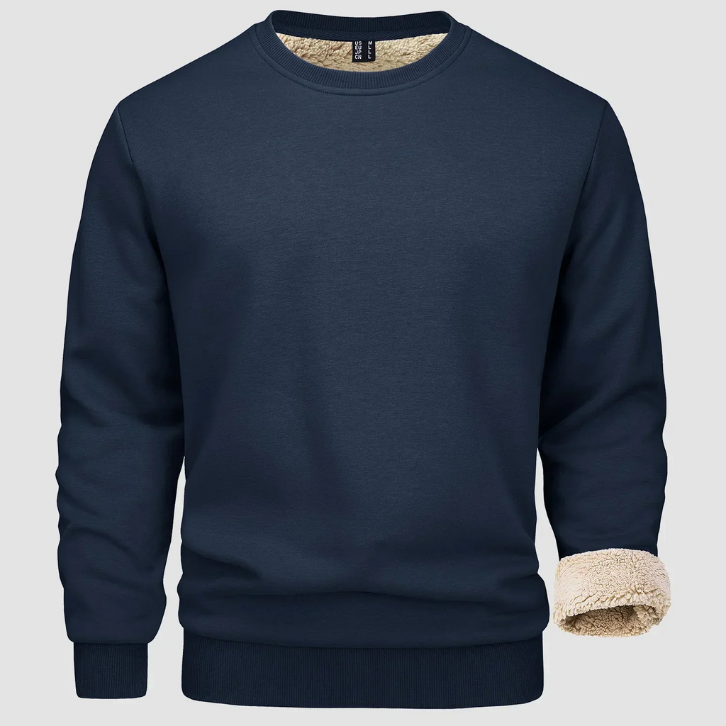 WW | Herren Langarm Sweatshirt Schwarze
