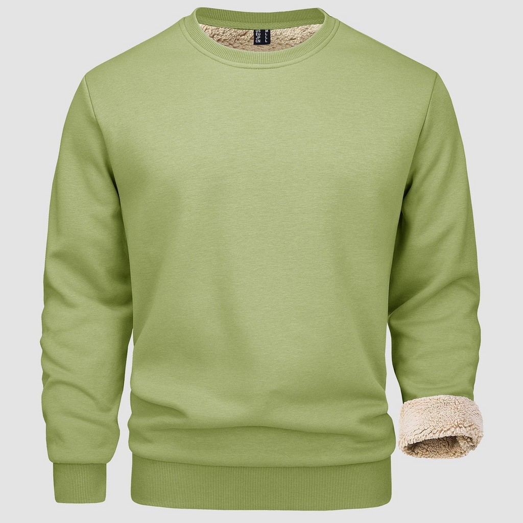 WW | Herren Langarm Sweatshirt Schwarze