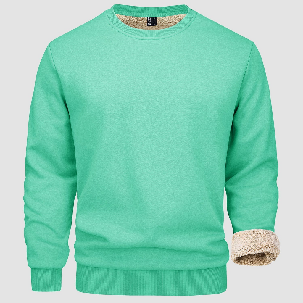WW | Herren Langarm Sweatshirt Schwarze