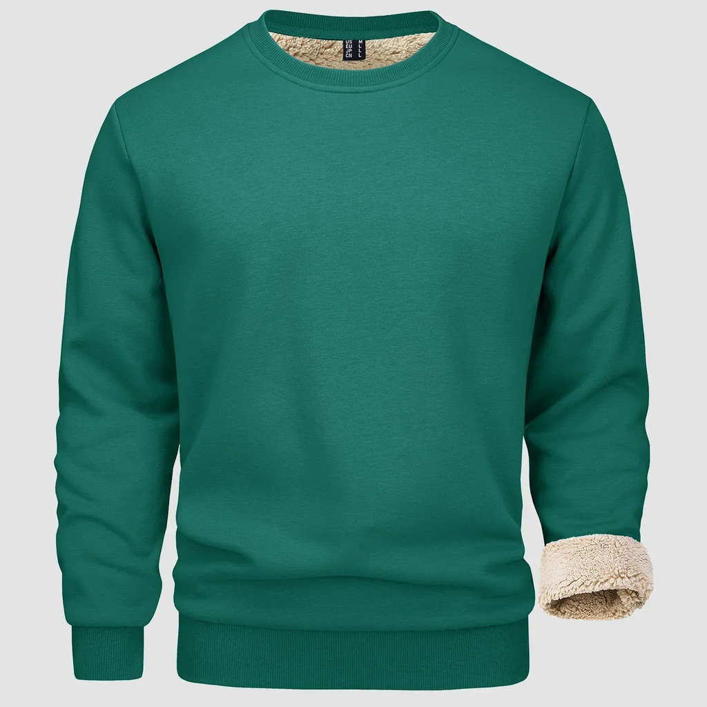 WW | Herren Langarm Sweatshirt Schwarze