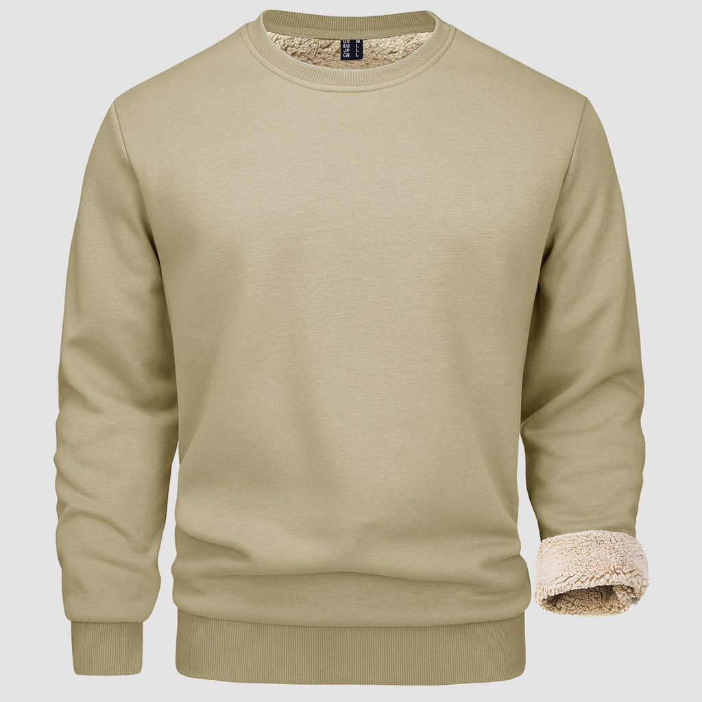 WW | Herren Langarm Sweatshirt Schwarze