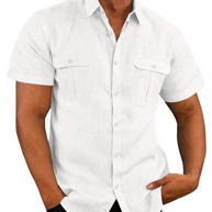 WW | Herren Kurzarm Hemd Freizeithemd